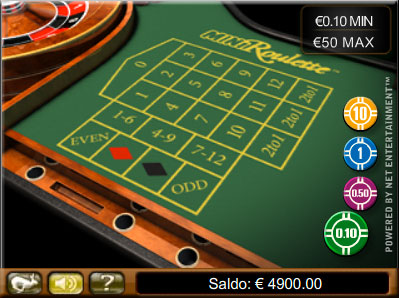 Mini Roulette powered by Casino Euro, gratis te spelen op onze site