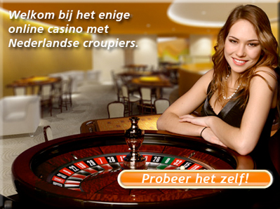 Live roulette van Oranje Casino met nederlands sprekende croupiers